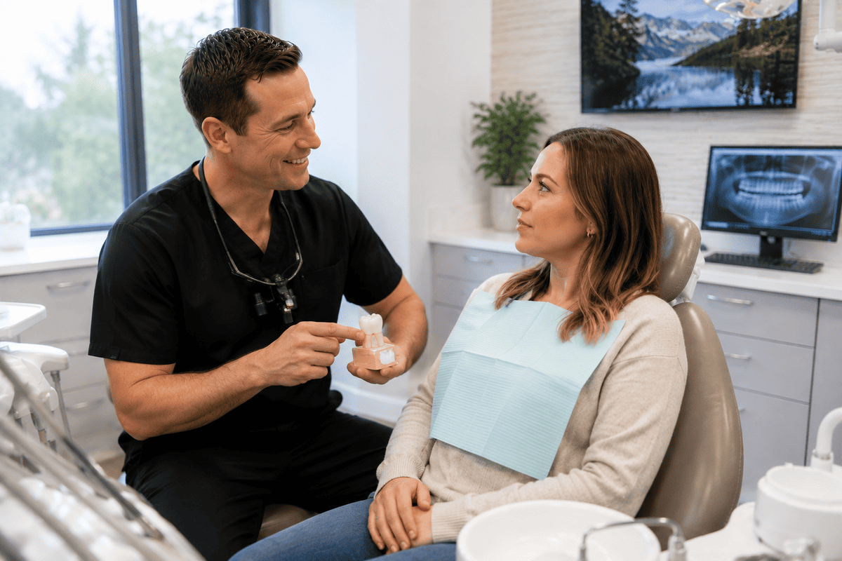 Comfortable Crown Care for Nervous Patients